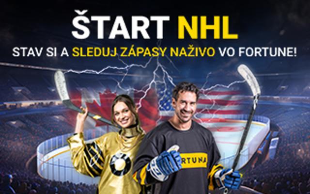 Stav si na NHL a sleduj všetky zápasy naživo!
