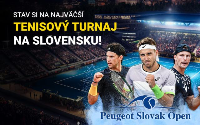 Stav si na Peugeot Slovak Open!