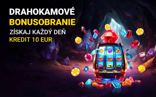 Získaj každý deň ligotavý kredit 10 eur!