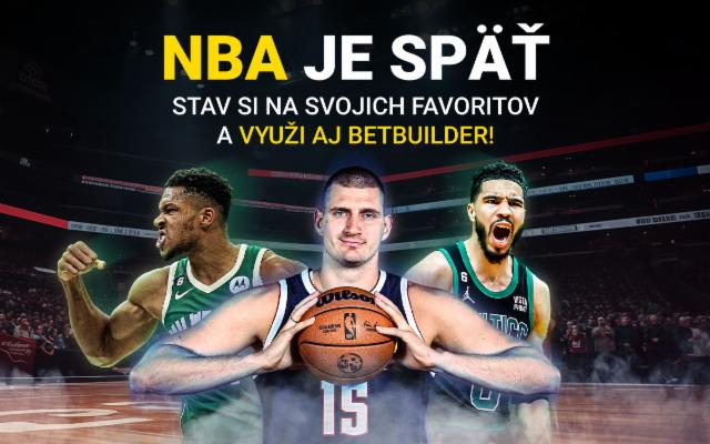Nová sezóna NBA je tu! Stav si a sleduj zápasy naživo!