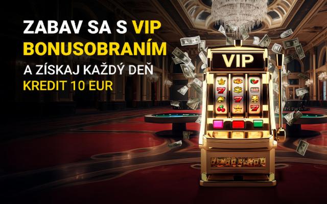 Zahraj si svoje obľúbené hry a každý deň získaj kredit až 10 eur!