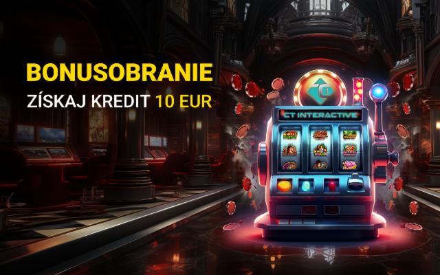 Vytoč si každý deň kredit 10 eur s hrami CT Interactive!