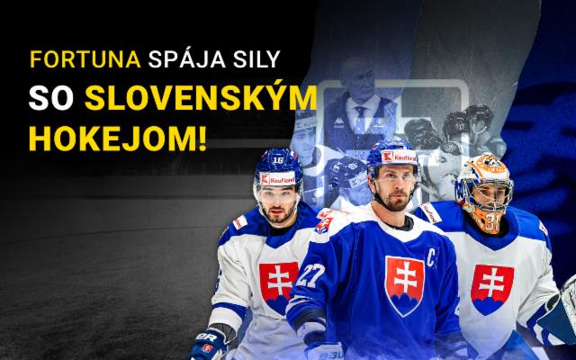 Fortuna je novým partnerom slovenského hokeja!