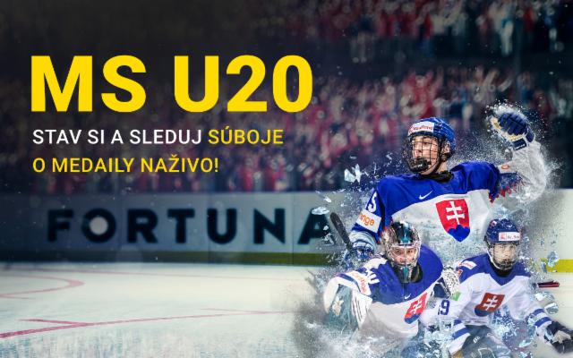 Stav si na MS v hokeji do 20 rokov a sleduj zápasy o medaily naživo!