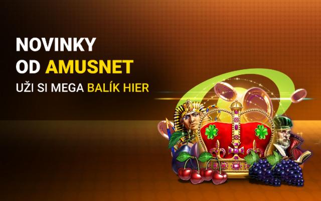 S hrami od Amusnet sa zabavíš už aj vo Fortuna Casine