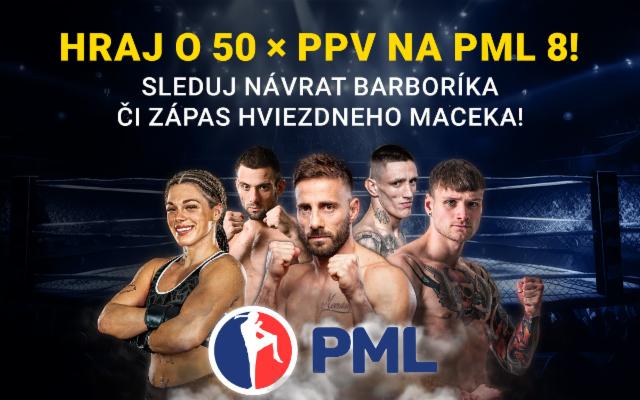 Poznáme výhercov PPV na turnaj PML 8!