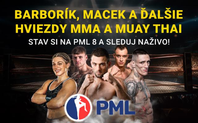 Nová éra PML je&nbsp;tu! Stav si&nbsp;na&nbsp;zápasy Barboríka, Maceka či&nbsp;Smolkovej!