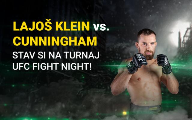 Lajoš Klein má nového súpera na UFC Fight Night!