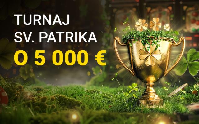 Víkendový turnaj sv. Patrika o odmeny za 5 000 eur!