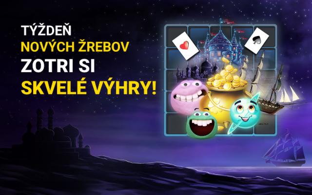 S novými žrebmi prichádzajú nové možnosti na vysoké výhry!