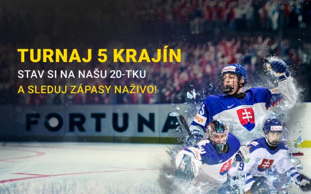 Stav si na Turnaj 5 krajín a sleduj zápasy našej 20-tky naživo!