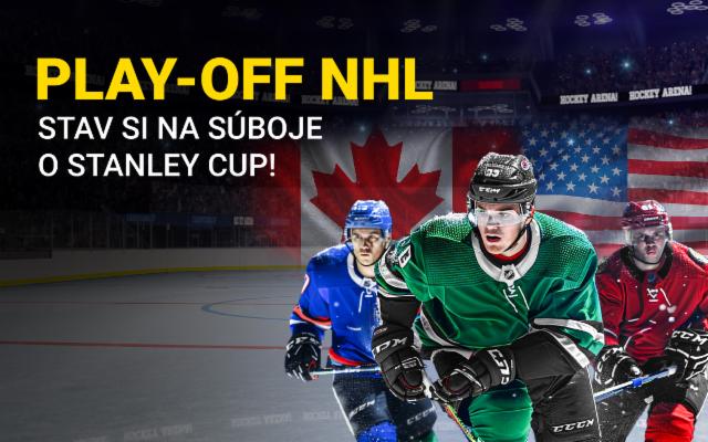 Štartuje play-off NHL! Stav si&nbsp;na&nbsp;súboje o&nbsp;Stanley Cup!