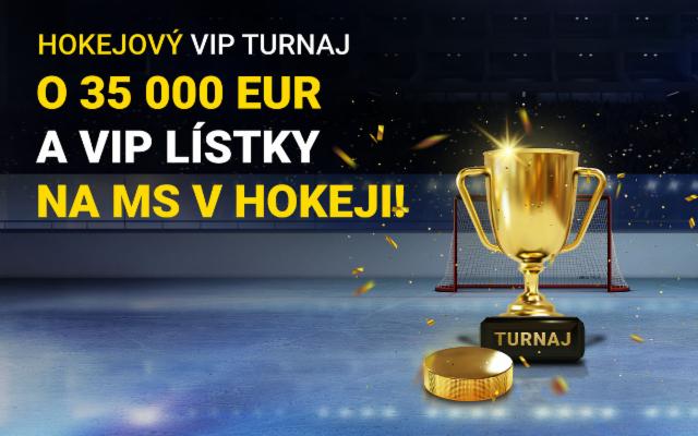 Hokejový VIP turnaj o 35 000 eur - konečná tabuľka