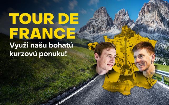Vyber si z bohatej kurzovej ponuky na Tour de France!