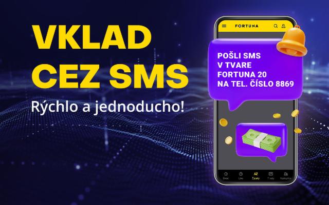 Dobi si konto cez SMS ešte rýchlejšie!