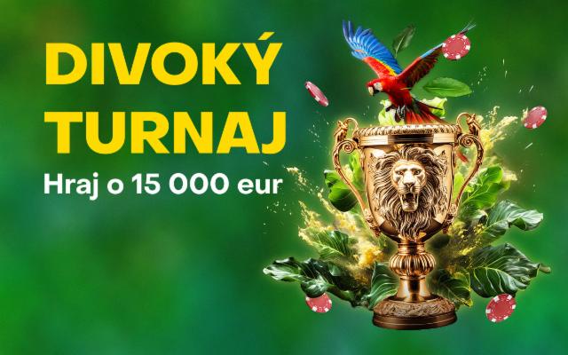 Zaži divočinu a vyhraj odmeny z balíka 15 000 eur!