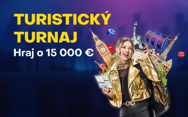 Zabav sa v Turistickom turnaji a hraj o ceny z balíka 15 000 eur!