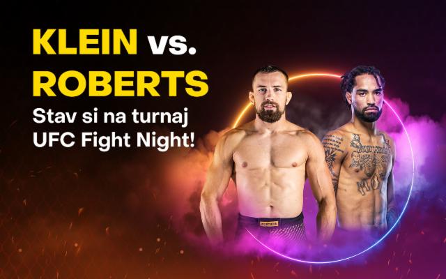 Stav si na zápas Lajoša na turnaji UFC Fight Night!