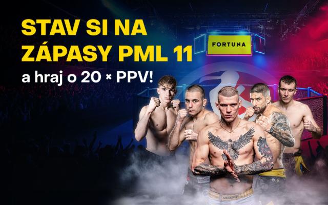 Súťaž o 20 x PPV na turnaj PML 11!