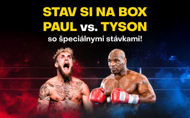 Stav si na box Paul vs. Tyson!