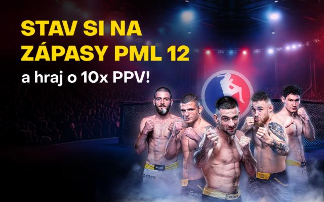 Súťaž o 10 x PPV na turnaj PML 12!