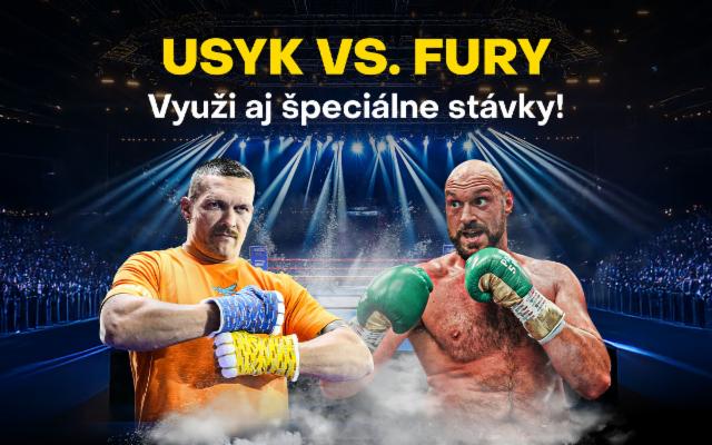 Stav si na titulovú odvetu Usyk vs. Fury!