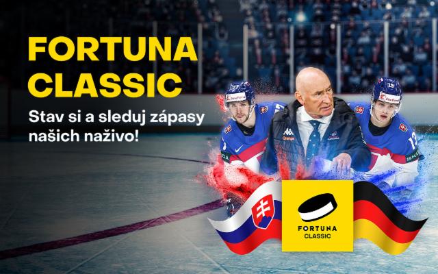 Stav si na Fortuna Classic a sleduj zápasy našich naživo!