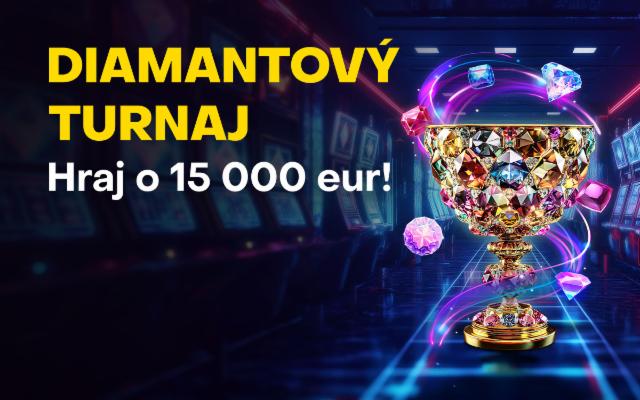 Vyhraj v Diamantovom turnaji ligotavé odmeny z balíka 15 000 eur!
