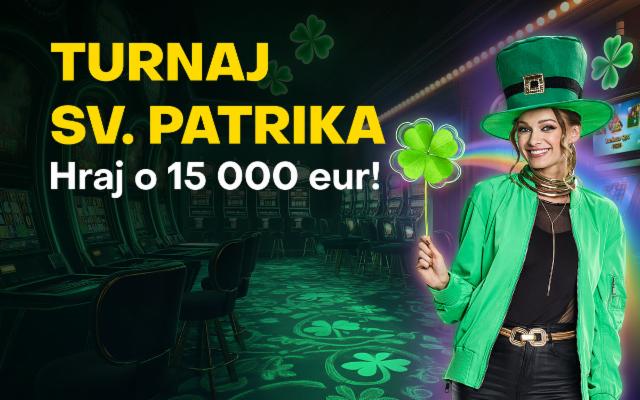 Turnaj sv. Patrika o odmeny za 15 000 eur!