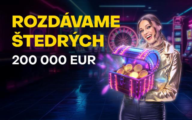 Darčekomat vo Fortuna Casine rozdáva až 200 000 eur!