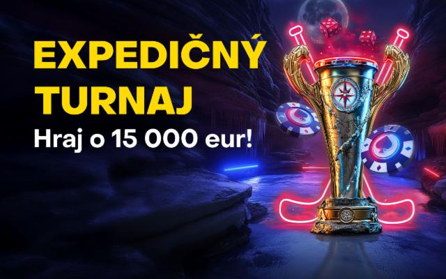 Hraj Expedičný turnaj o odmeny z balíka 15 000 eur!