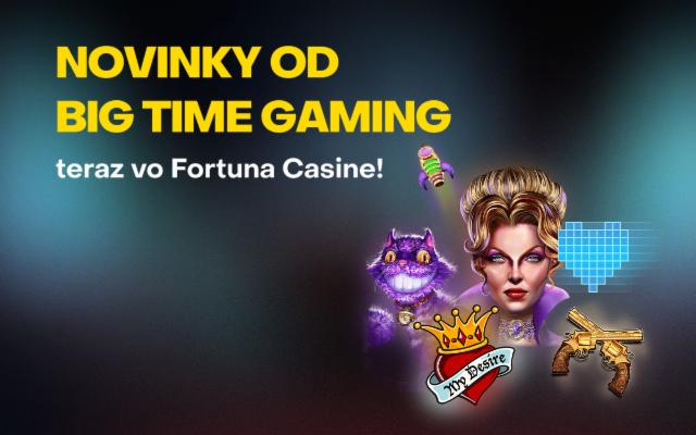 Nekonečné možnosti na výhry s novinkami od Big Time Gaming!