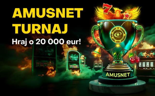 V Amusnet turnaji rozdáme až 5 000 cien v hodnote 20 000 eur!