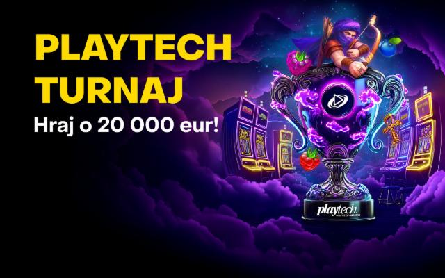 Bav sa v Playtech turnaji a vyhraj ceny z balíka 20 000 eur!