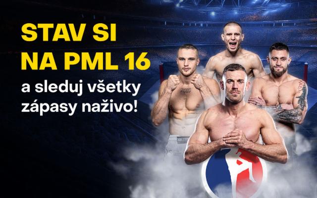 Stav si na PML 16 a sleduj všetky zápasy naživo!