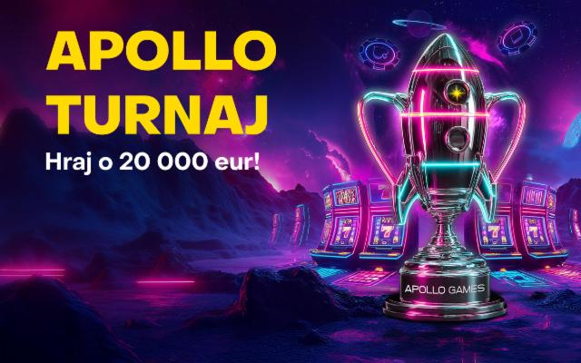 V Apollo turnaji rozdáme až 5 000 cien za 20 000 eur!