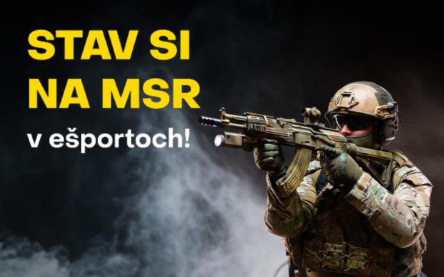 Stav si na majstrovstvá SR v elektronických športoch!