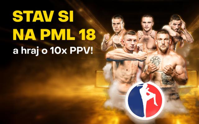 Súťaž o 10 x PPV na turnaj PML 18!