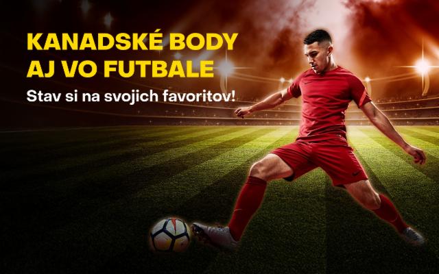 Stav si na kanadské body aj vo futbale!