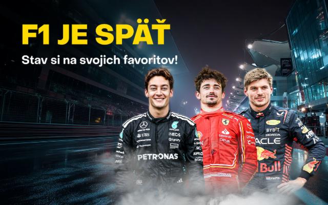 Stav si na novú sezónu Formuly 1!