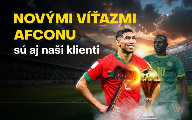 AFCON má nového víťaza a my hráme fér!