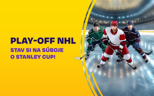 Štartuje play-off NHL – stav si na svojich favoritov v boji o Stanley Cup!