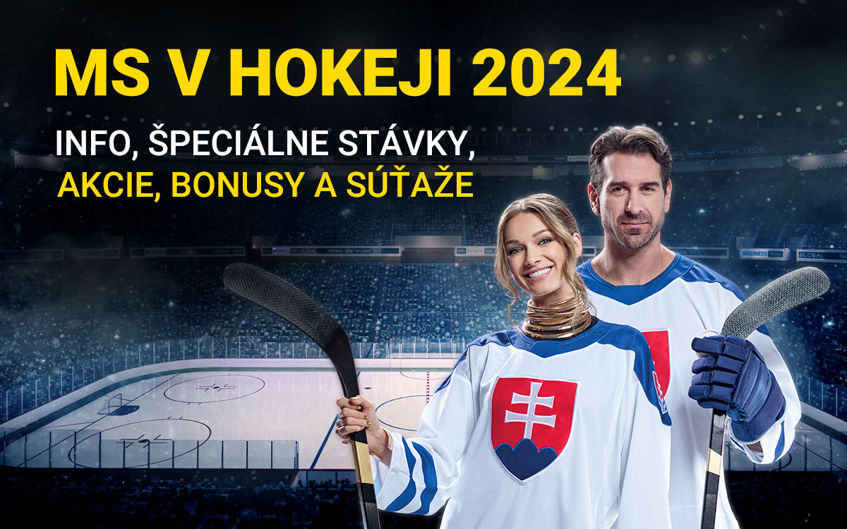 MS v hokeji 2024 - Info, špeciálne stávky, akcie, bonusy a súťaže