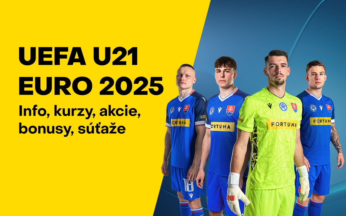 UEFA U21 EURO 2025 - Info, kurzy, akcie, bonusy, súťaže